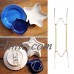 Stainless Steel Wall Display Plate W Type Hook Dish Hangers Spring Holder   173384837748